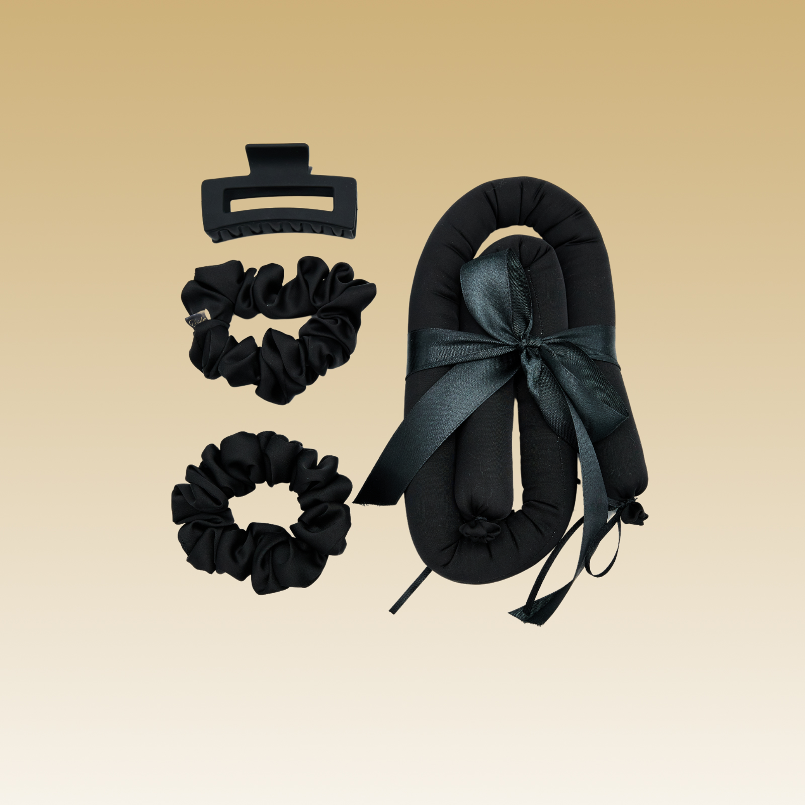 Trycho repair jedwabny wałek czarny